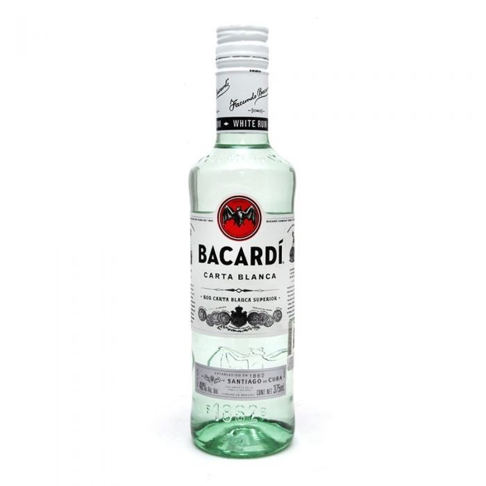 BACARDI SUPERIOR CARTA BLANCA X 375ML