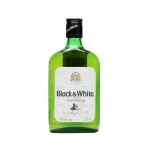 WHISKY BLACK Y WHITE X 375ML