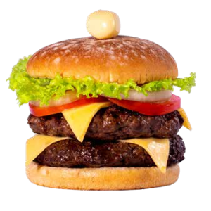 Hamburguesa Doble Carne Sencilla