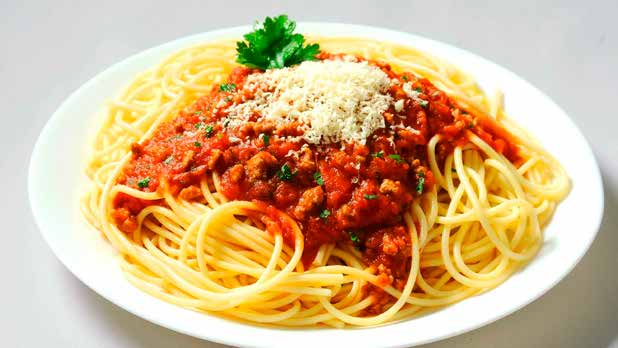 Pasta a la Boloñesa