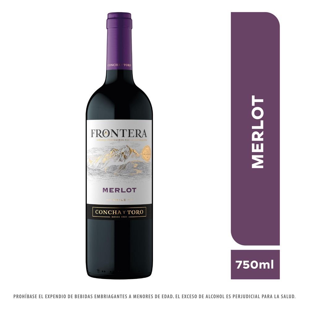 VINO FRONTERA MERLOT X 750ML