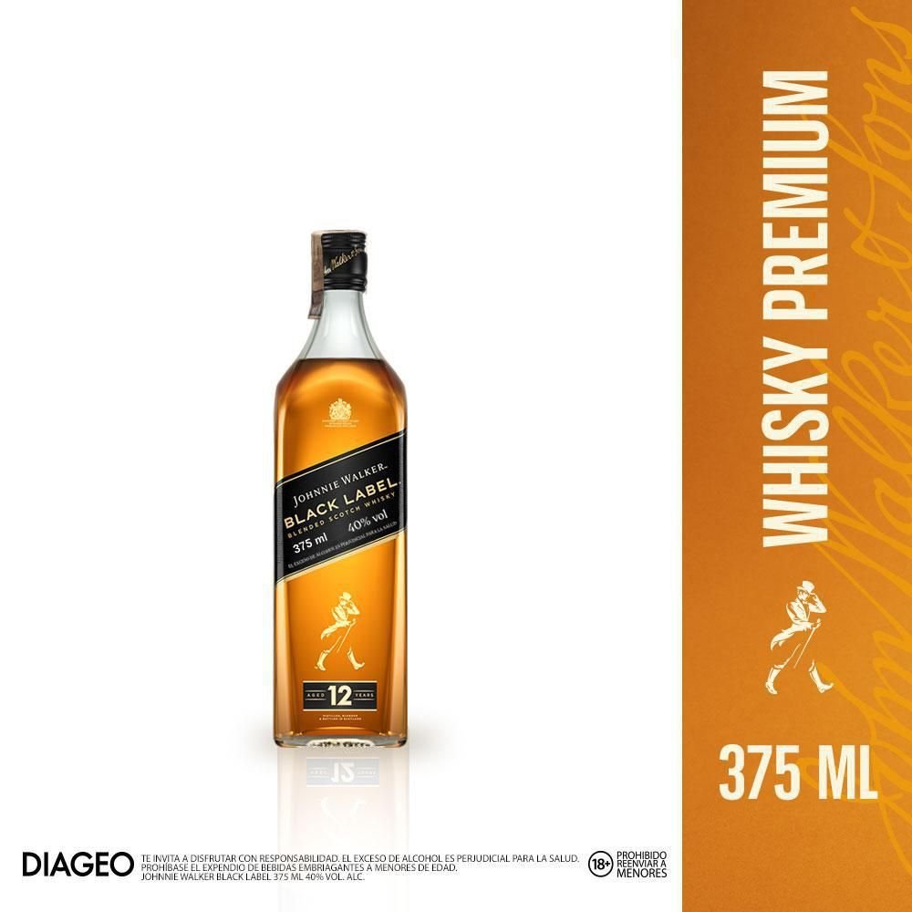 J.W. BLACK LABEL X 375ML