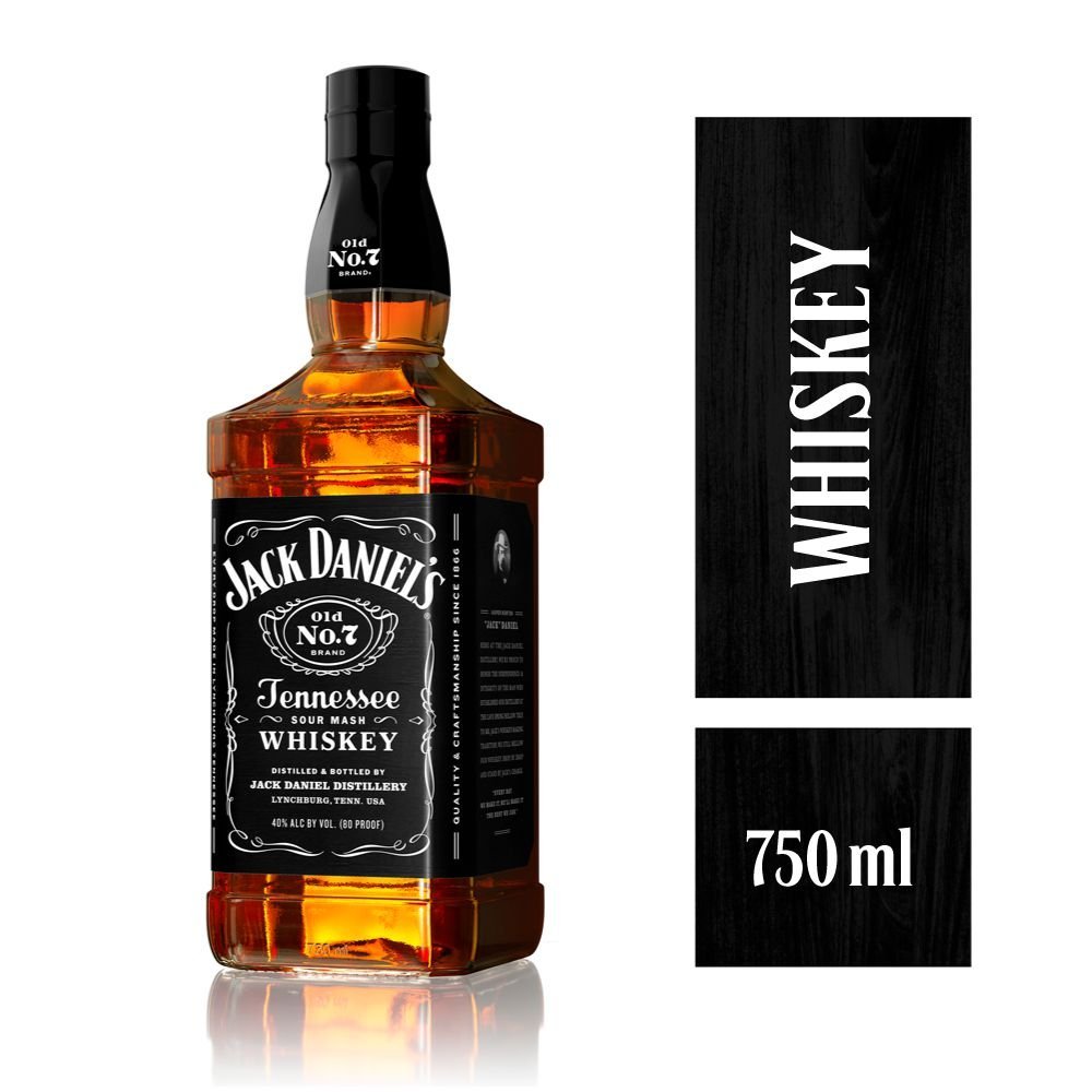 JACK DANIELS #7 X 750ML