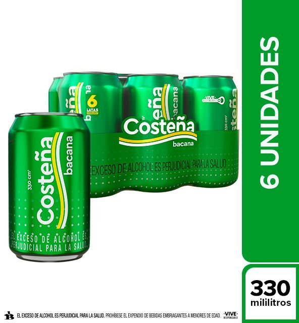 COSTEÑA BACANA X UNIDAD