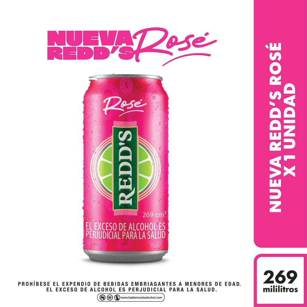 REDDS ROSADA X UNIDAD