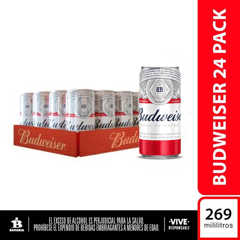 BUDWEISER X 24 UNIDADES