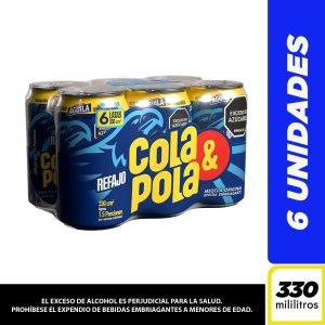 COLA Y POLA X SIX PACK