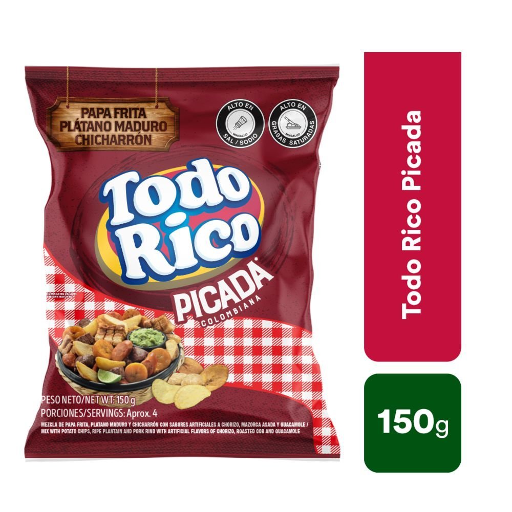 TODO RICO ORIGINAL X UNIDAD PERSONAL