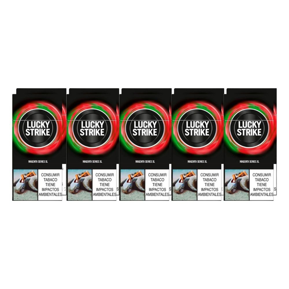 LUCKY STRIKE FRUTOS ROJOS X 10 UNIDADES